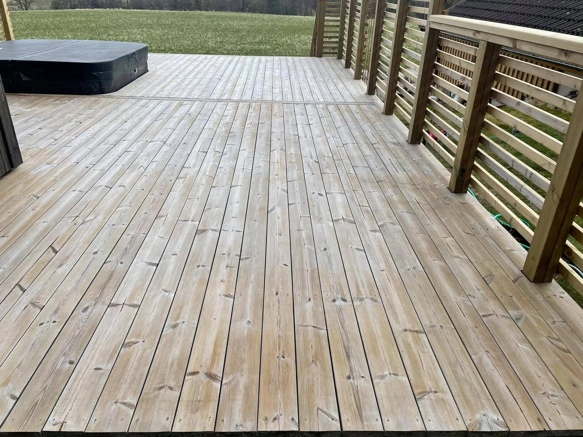 Trall efter behandling med linoljesåpa