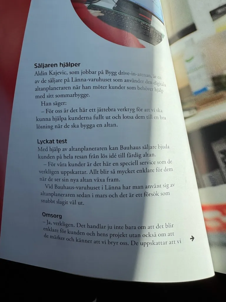 Citat och text från Proffset-artikeln